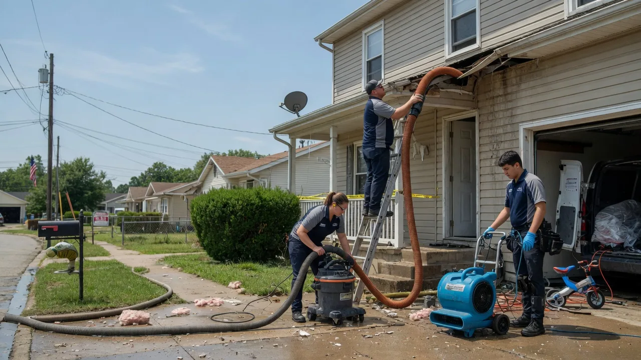 Water Damage Restoration in Manchester, IA near me